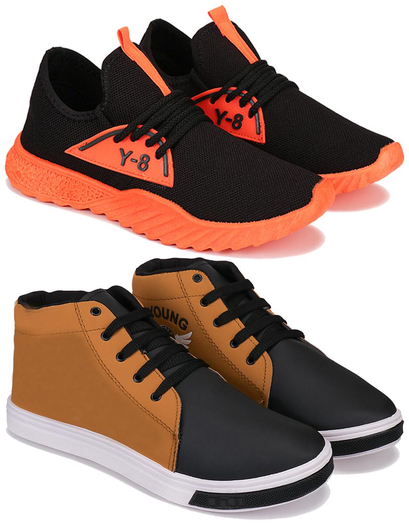 

BERSACHE Men Combo(O)-1634-3147 Running Shoes ( Multi-Color )