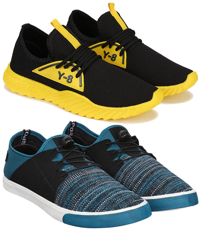 

BERSACHE Men Combo(O)-1635-3007 Running Shoes ( Multi-Color )