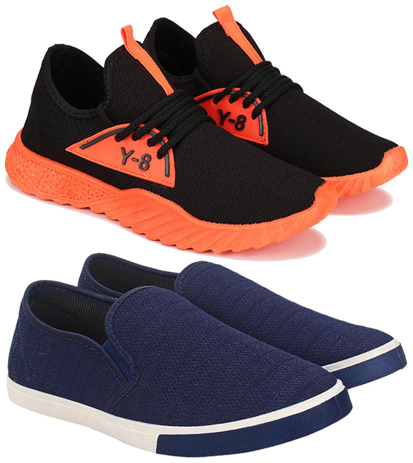 

BERSACHE Men Combo(O)-1634-1017 Running Shoes ( Multi-Color )