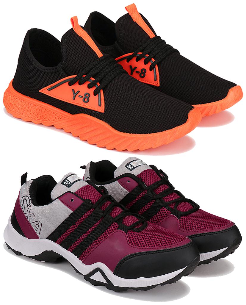 

BERSACHE Men Combo(O)-1634-1661 Running Shoes ( Multi-Color )
