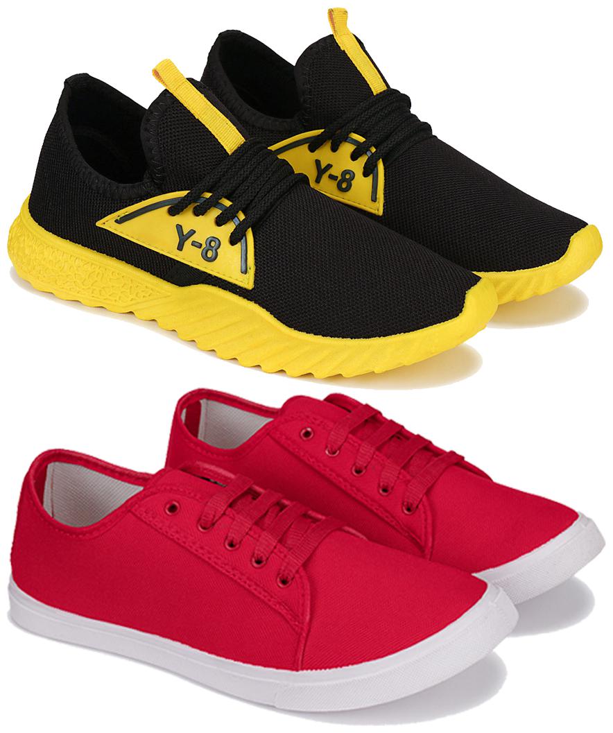 

BERSACHE Men Combo(O)-1635-1503 Running Shoes ( Multi-Color )