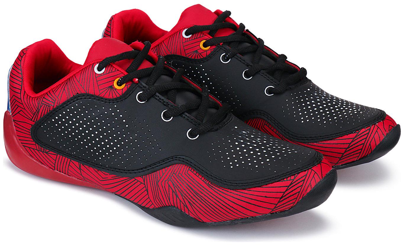 

BERSACHE Men Running Shoes ( Black )