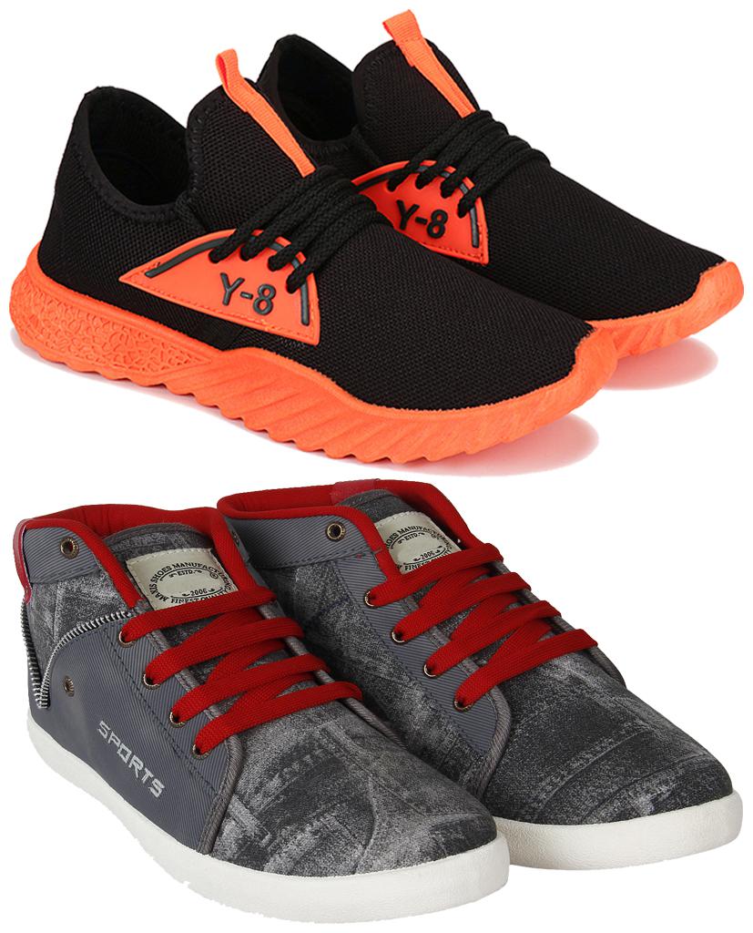 

BERSACHE Men Multicolor-1634-285 Running Shoes ( Multi-Color )