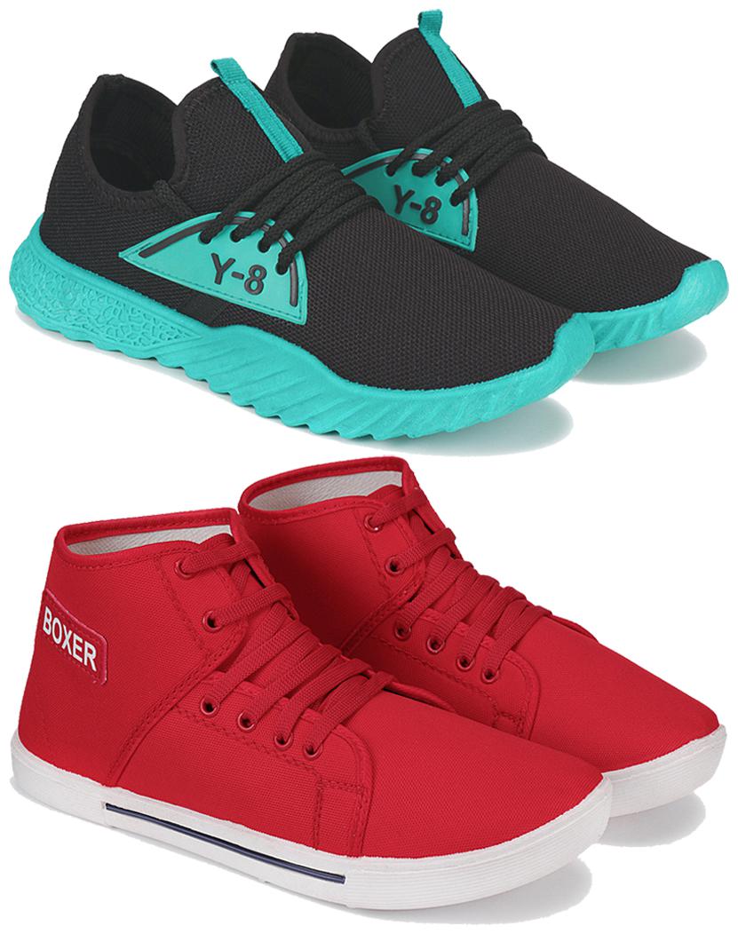 

BERSACHE Men Combo(O)-1632-1578 Running Shoes ( Multi-Color )