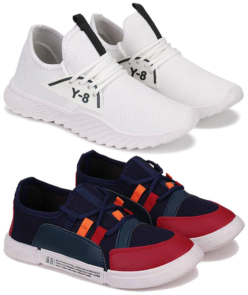 

BERSACHE Men Combo(O)-1636-1613 Running Shoes ( Multi-Color )