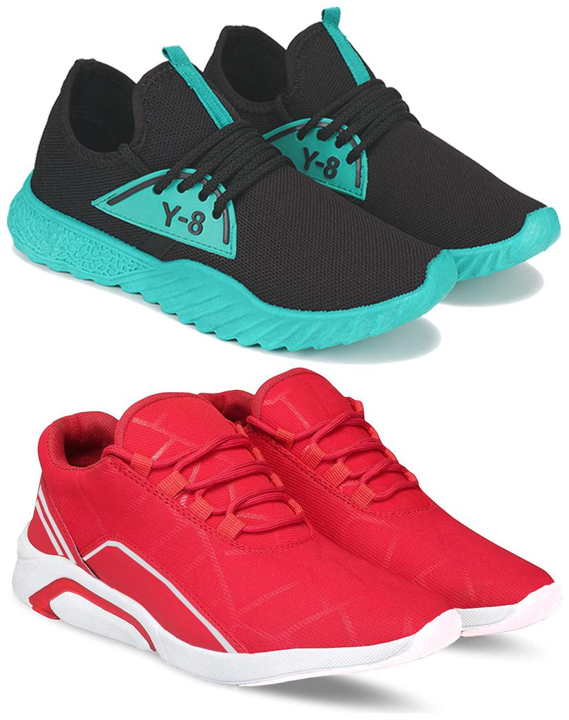 

BERSACHE Men Combo(O)-1632-1243 Running Shoes ( Multi-Color )