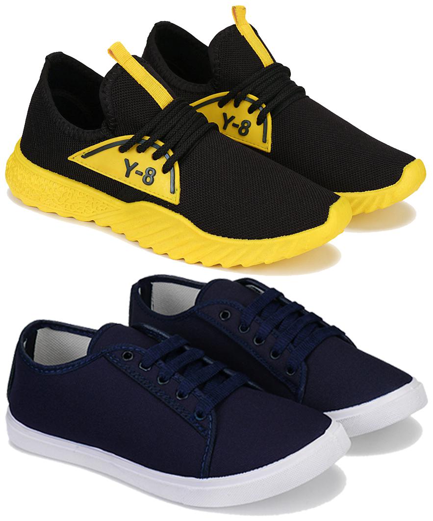 

BERSACHE Men Combo(O)-1635-1501 Running Shoes ( Multi-Color )