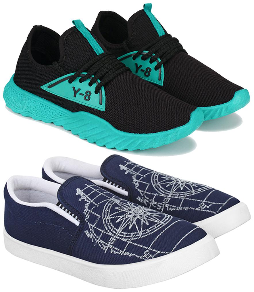 

BERSACHE Men Combo(O)-1632-461 Running Shoes ( Multi-Color )