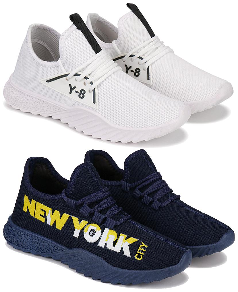 

BERSACHE Men Combo(O)-1636-1631 Running Shoes ( Multi-Color )