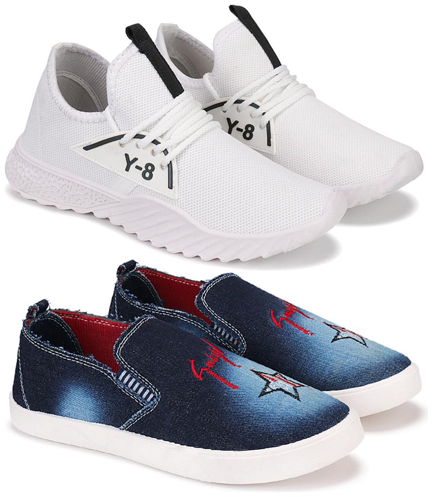 

BERSACHE Men Combo(O)-1636-1218 Running Shoes ( Multi-Color )