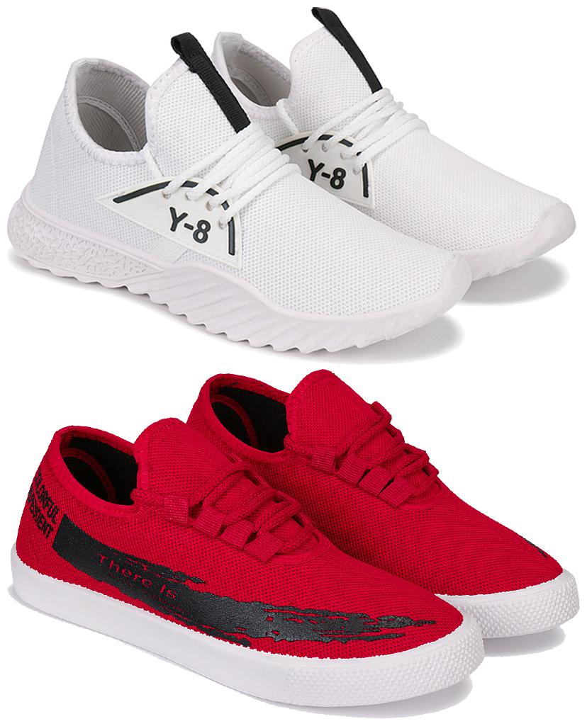 

BERSACHE Men Combo(O)-1636-1601 Running Shoes ( Multi-Color )