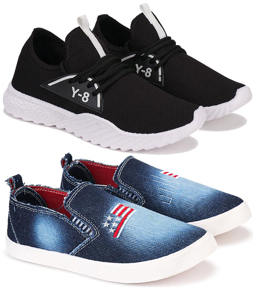 

BERSACHE Men Combo(O)-1633-1220 Running Shoes ( Multi-Color )