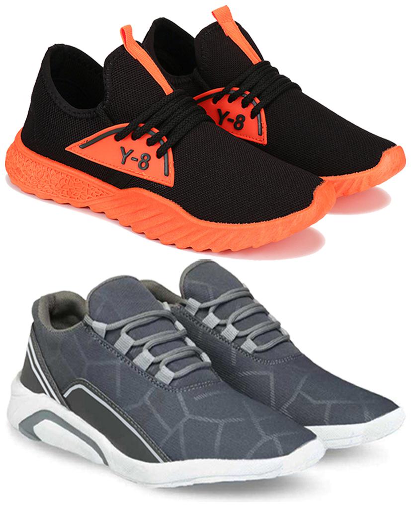 

BERSACHE Men Combo(O)-1634-1495 Running Shoes ( Multi-Color )