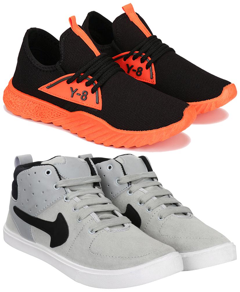 

BERSACHE Men Multicolor-1634-789 Running Shoes ( Multi-Color )