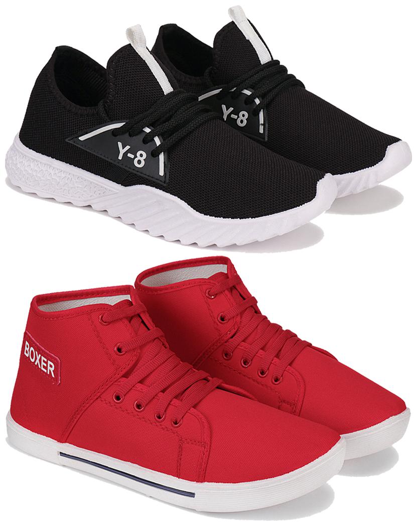 

BERSACHE Men Combo(O)-1633-1578 Running Shoes ( Multi-Color )