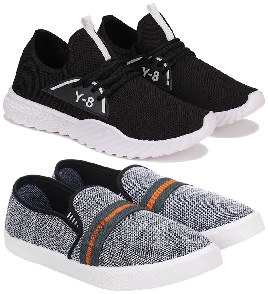 

BERSACHE Men Combo(O)-1633-1032 Running Shoes ( Multi-Color )