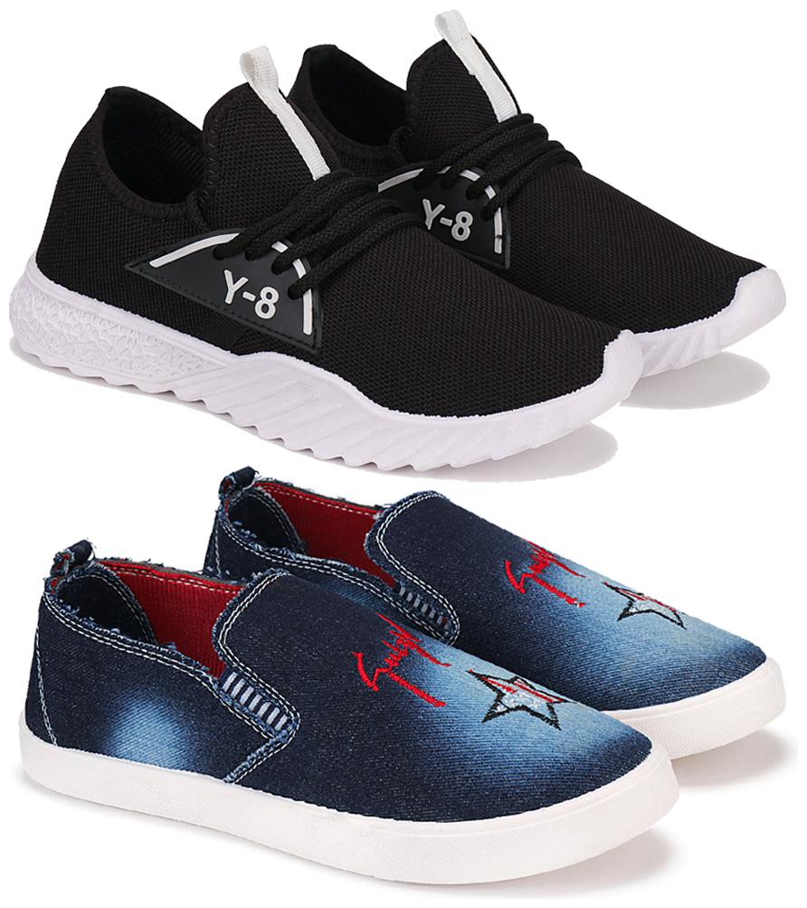 

BERSACHE Men Combo(O)-1633-1218 Running Shoes ( Multi-Color )