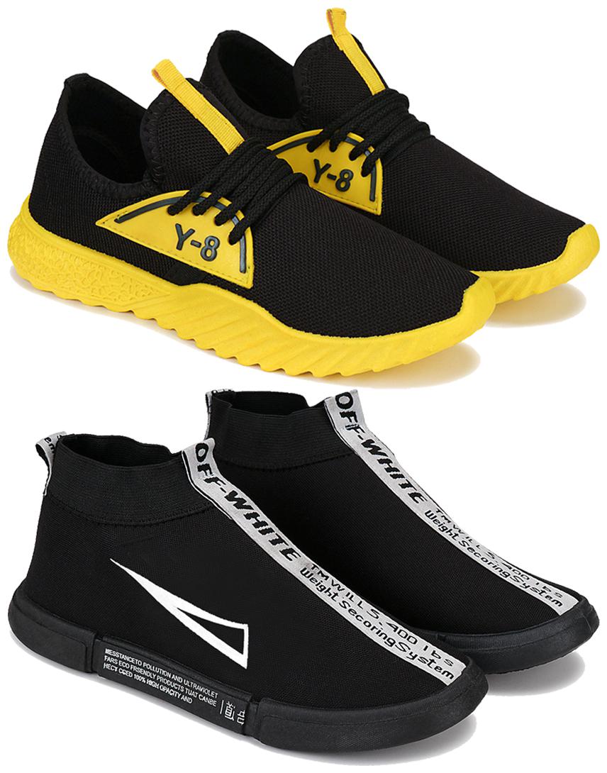 

BERSACHE Men Combo(O)-1635-1620 Running Shoes ( Multi-Color )