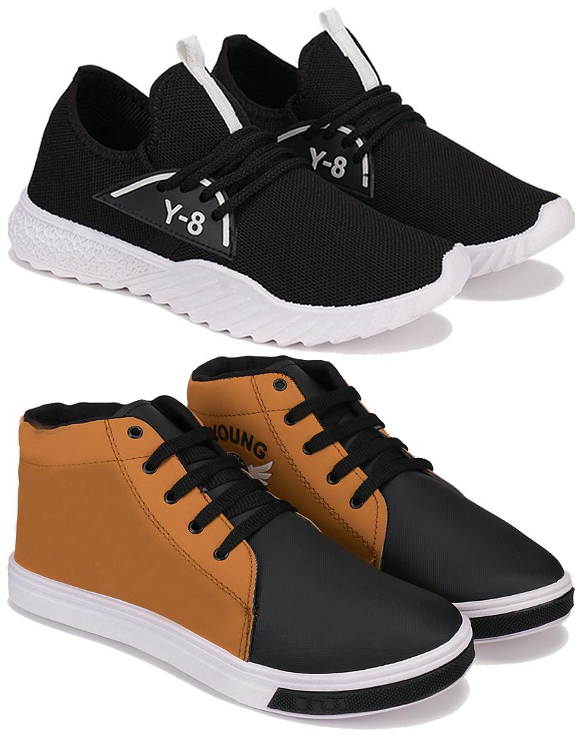 

BERSACHE Men Combo(O)-1633-3147 Running Shoes ( Multi-Color )