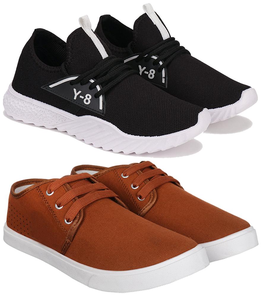 

BERSACHE Men Combo(O)-1633-1138 Running Shoes ( Multi-Color )