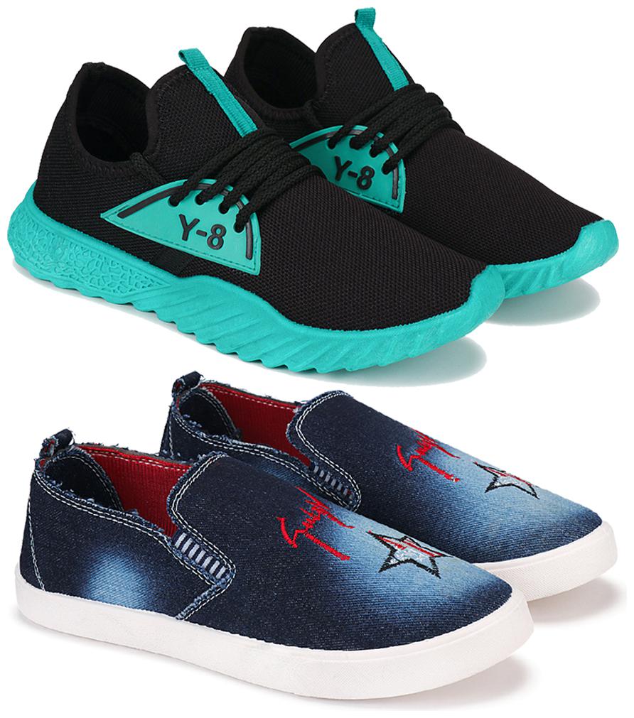 

BERSACHE Men Combo(O)-1632-1218 Running Shoes ( Multi-Color )