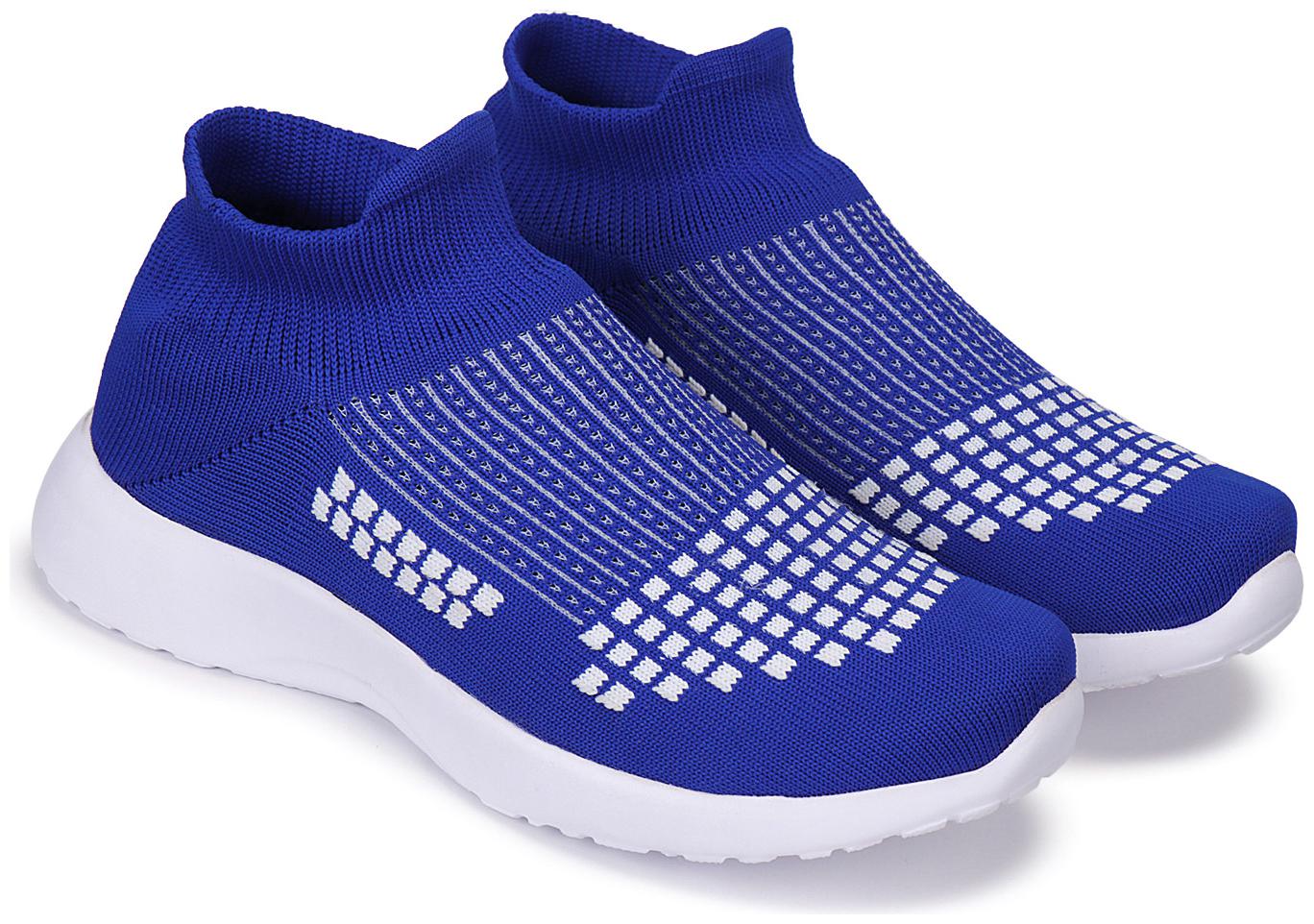 

BERSACHE Men Running Shoes ( Blue )