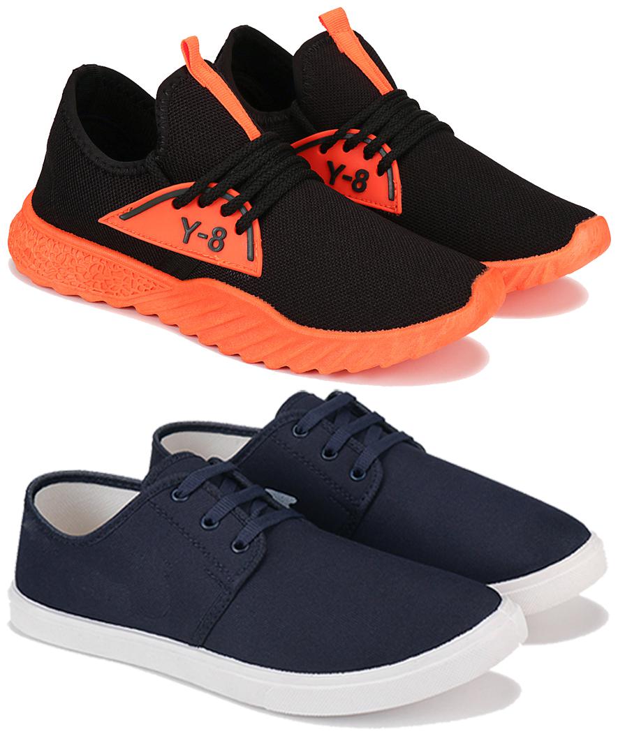 

BERSACHE Men Combo(O)-1634-1217 Running Shoes ( Multi-Color )
