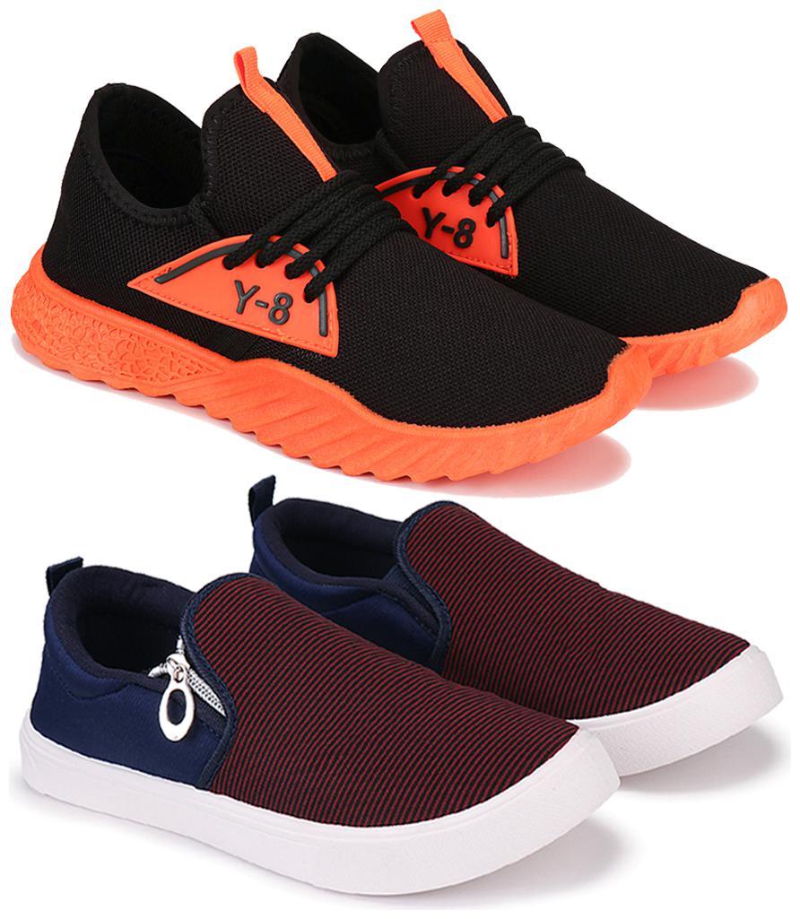 

BERSACHE Men Combo(O)-1634-1247 Running Shoes ( Multi-Color )