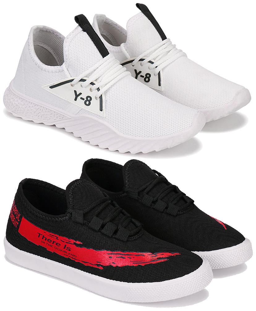

BERSACHE Men Combo(O)-1636-1602 Running Shoes ( Multi-Color )