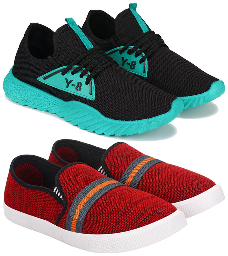 

BERSACHE Men Combo(O)-1632-1037 Running Shoes ( Multi-Color )