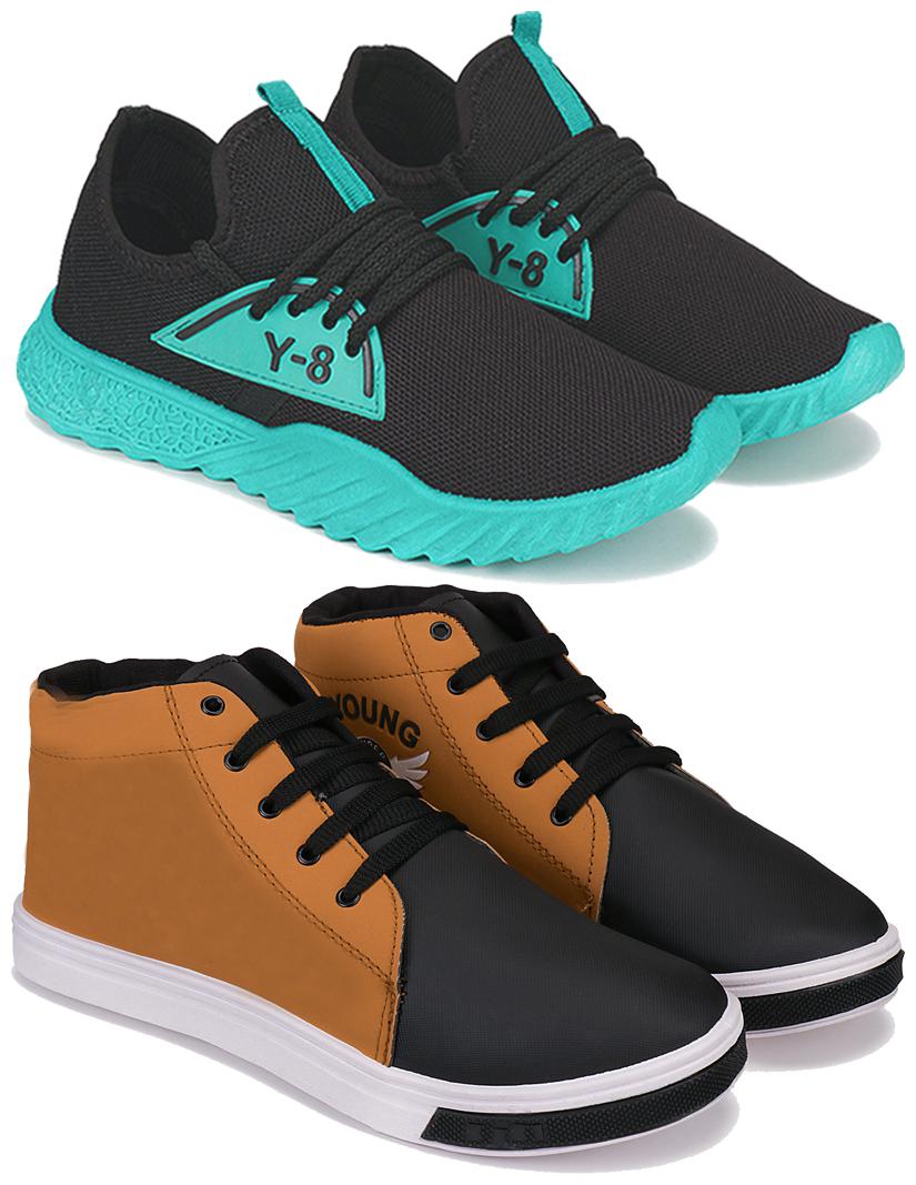 

BERSACHE Men Combo(O)-1632-3147 Running Shoes ( Multi-Color )