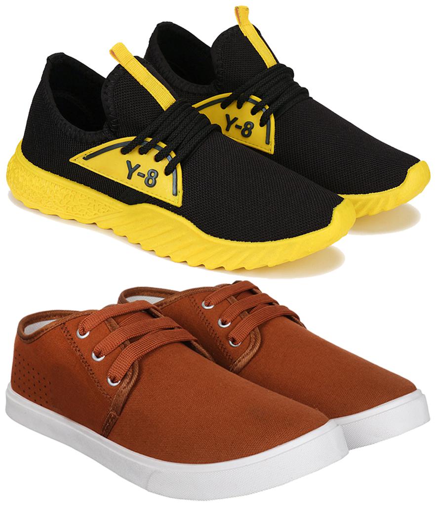 

BERSACHE Men Combo(O)-1635-1138 Running Shoes ( Multi-Color )