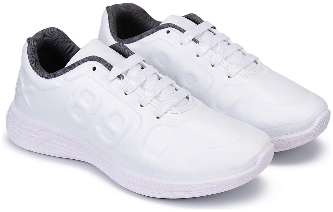 

BERSACHE Men White-3170 Running Shoes ( White )