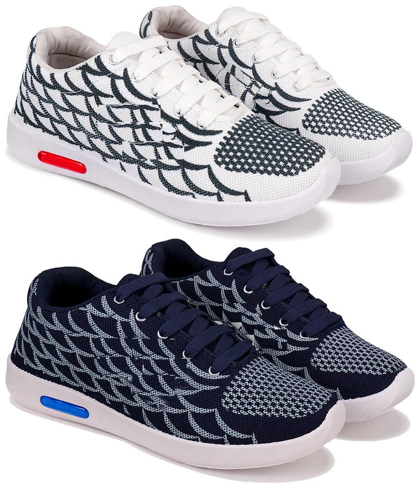

BERSACHE Men Multicolor-1674-1675 Running Shoes ( Multi-Color )