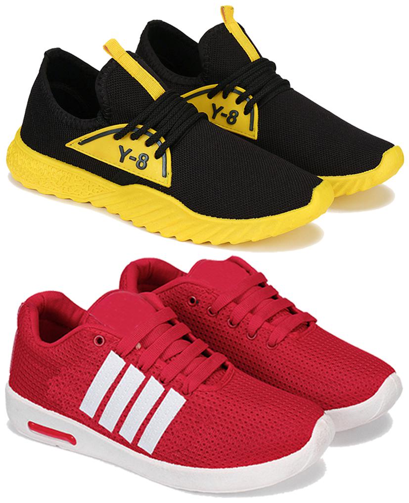 

BERSACHE Men Combo(O)-1635-1561 Running Shoes ( Multi-Color )
