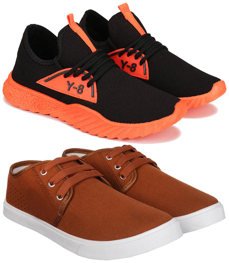

BERSACHE Men Combo(O)-1634-1138 Running Shoes ( Multi-Color )