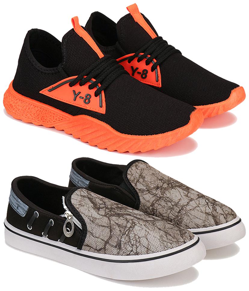 

BERSACHE Men Multicolor-1634-1640 Running Shoes ( Multi-Color )
