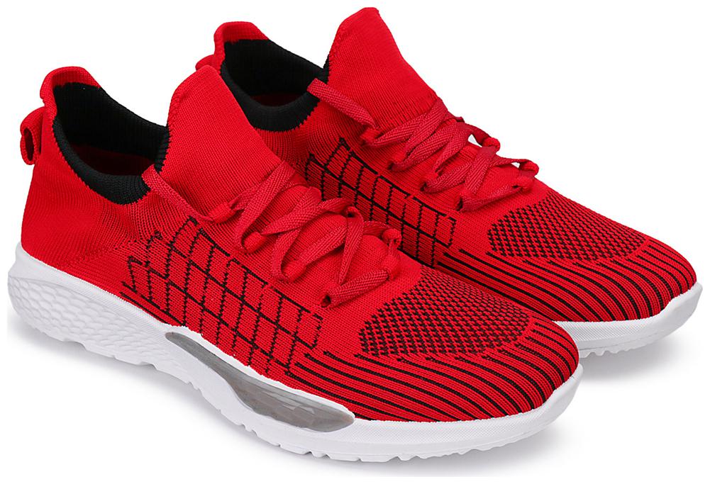 

BERSACHE Men Red-3174 Running Shoes ( Red )