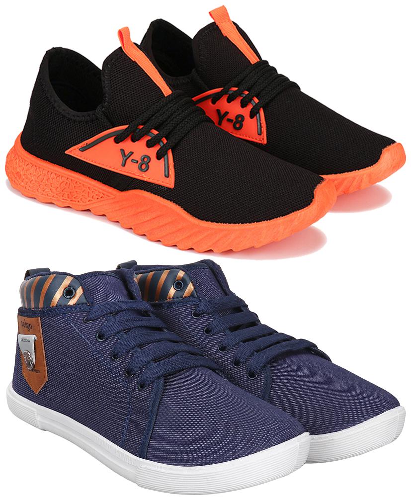 

BERSACHE Men Multicolor-1634-483 Running Shoes ( Multi-Color )