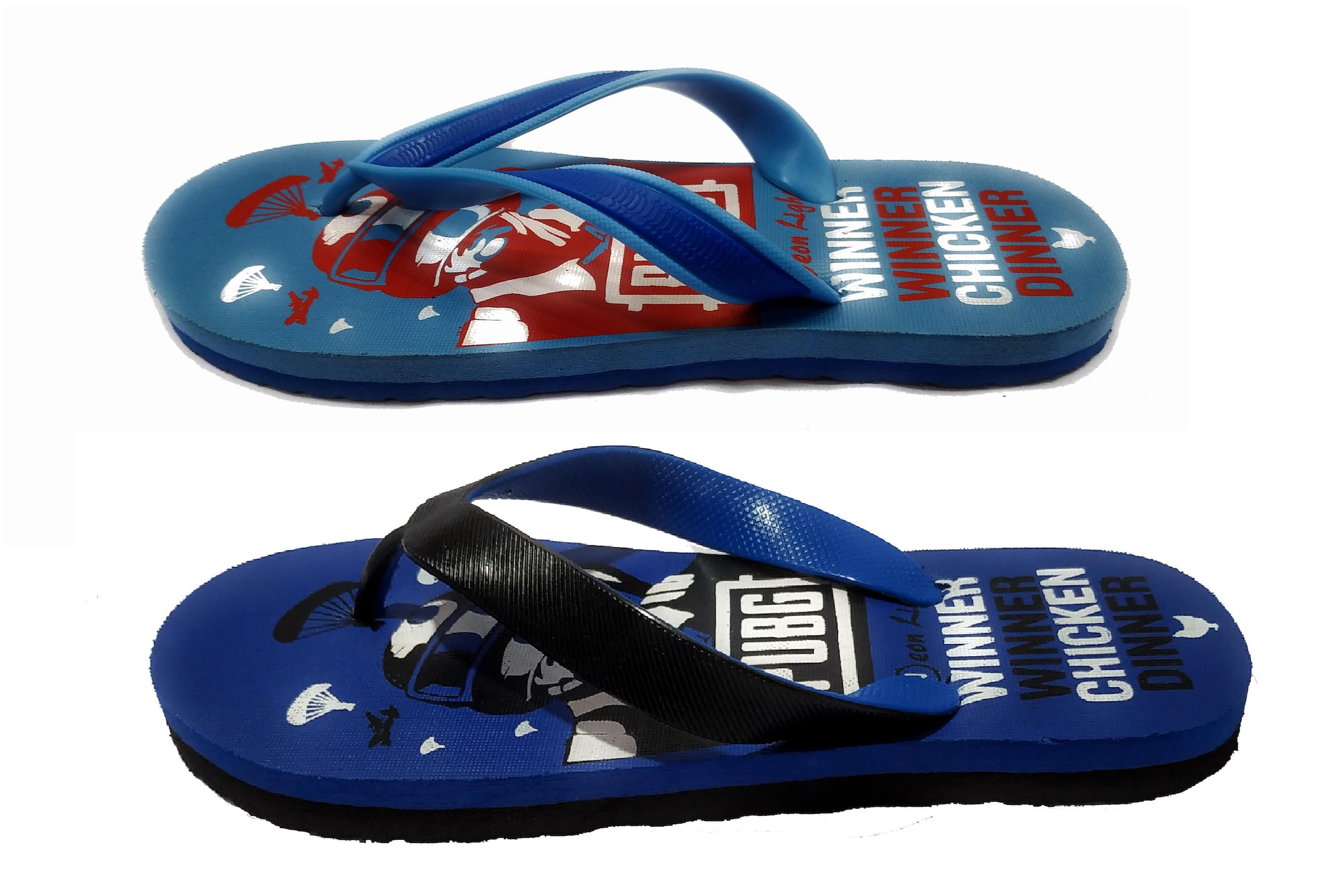 

Best Friends Forever Unisex Blue Indoor Slippers - 2 Pair
