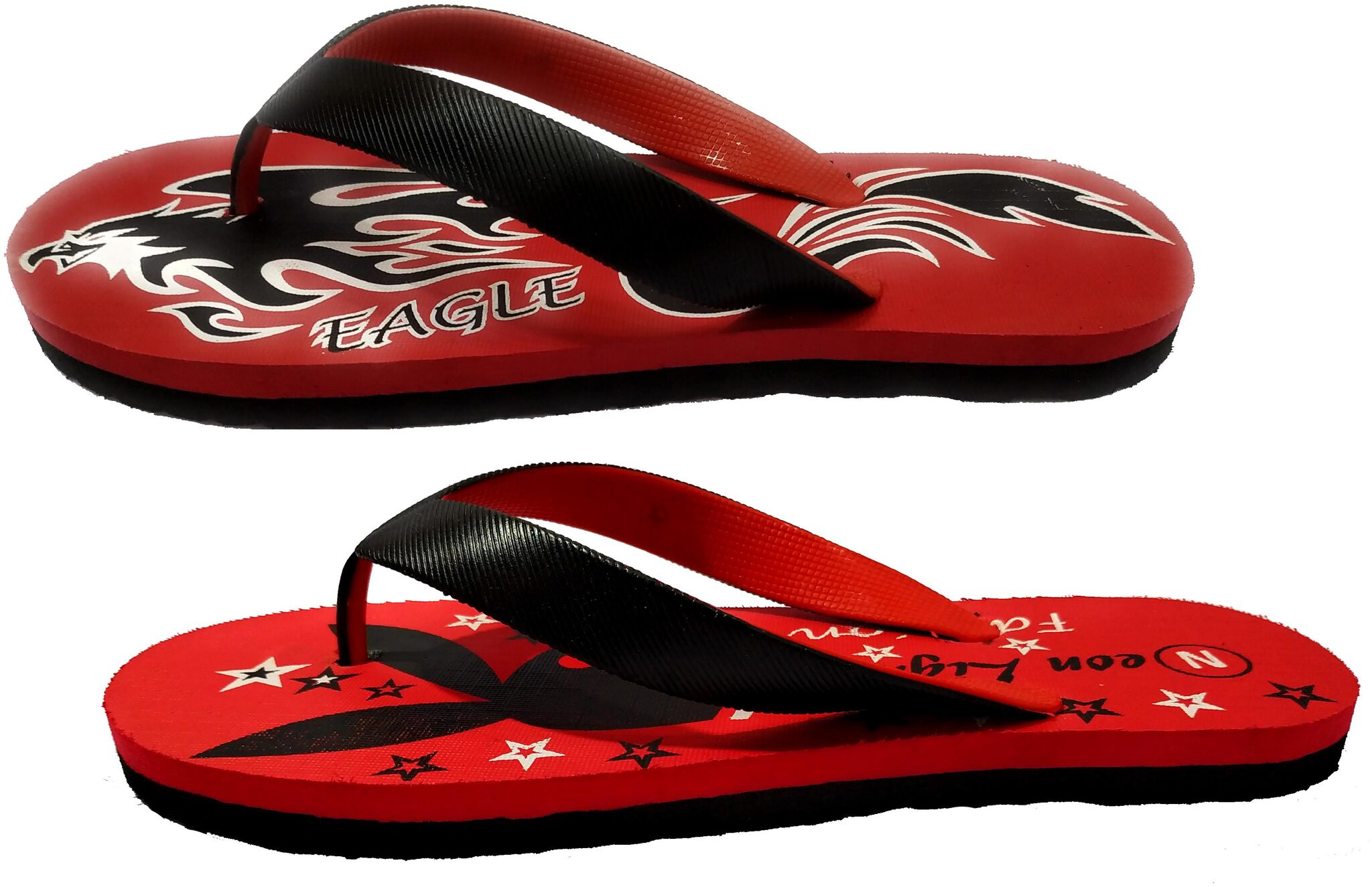 

Best Friends Forever Unisex Red Indoor Slippers - 2 Pair