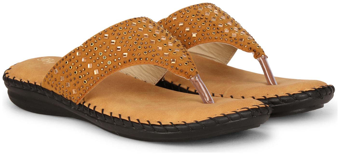 

BIG BIRD FOOTWEAR Women Tan Sandals