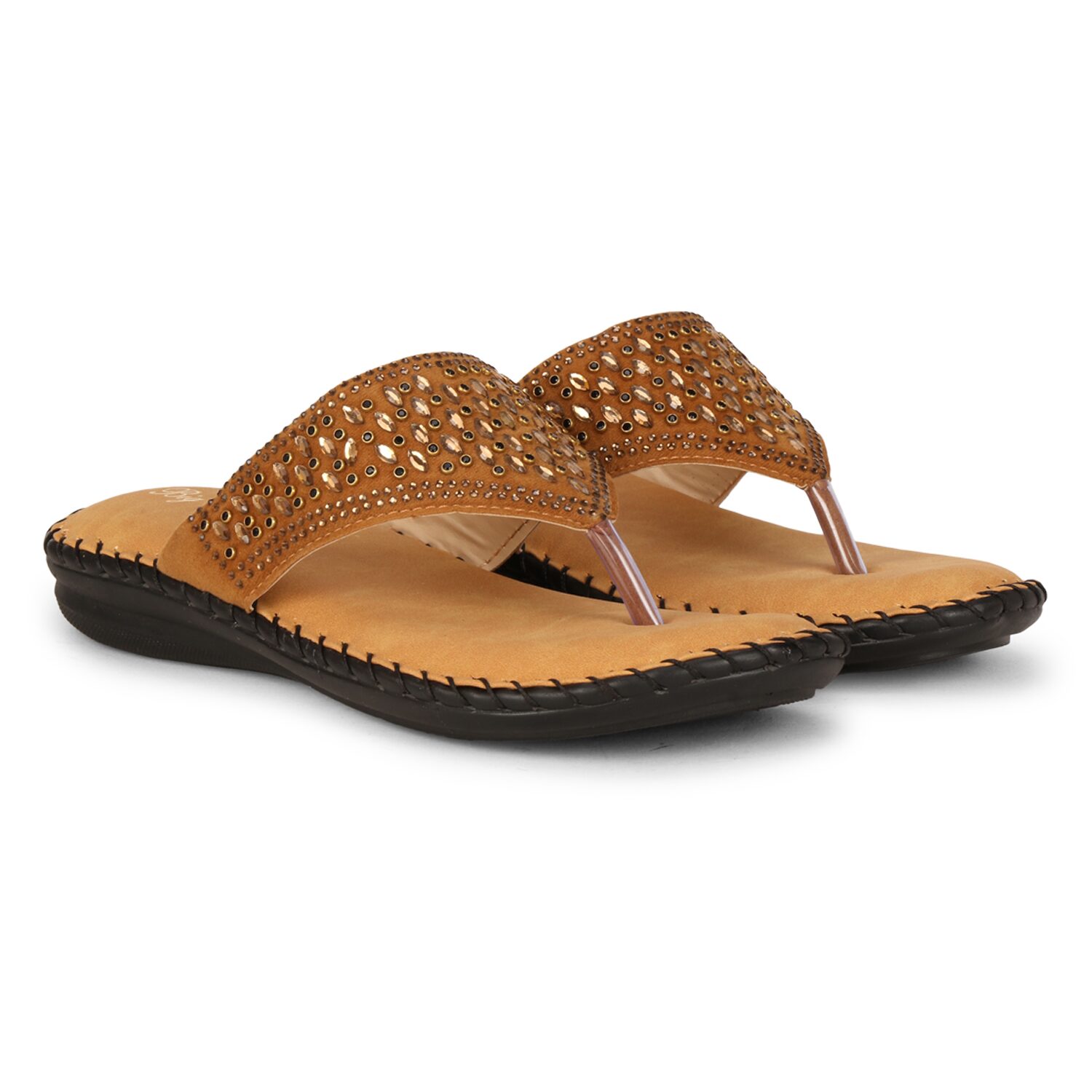 

BIG BIRD FOOTWEAR Women Tan Sandals
