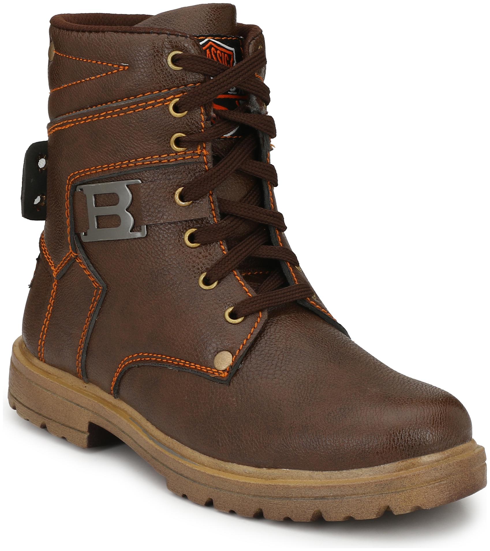 

Big Fox Men Brown Ankle Boots - BOOTS - BFS 344 BROWN 7