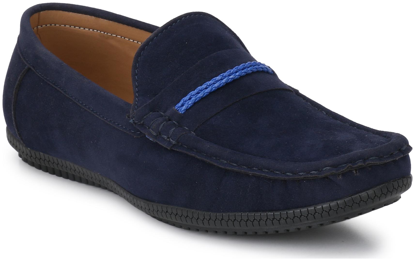 

Big Fox Men Blue Loafers
