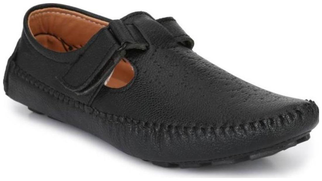 

Big Fox Roman Sandal Monk Strap For Men (Black)