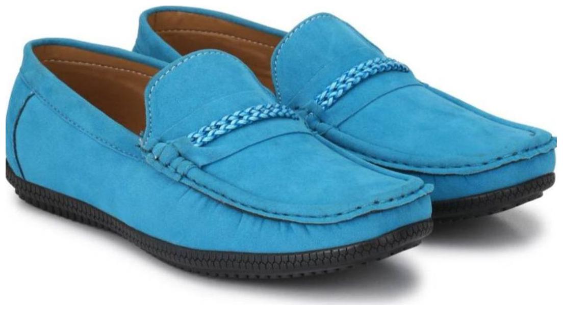 

Big Fox Men Blue Loafers