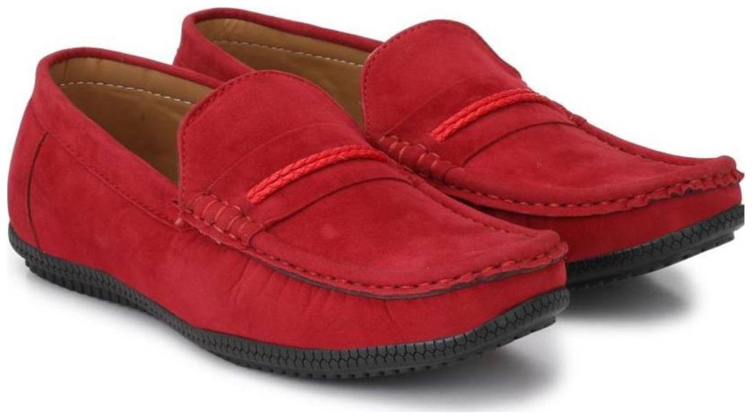 

Big Fox Men Red Loafers
