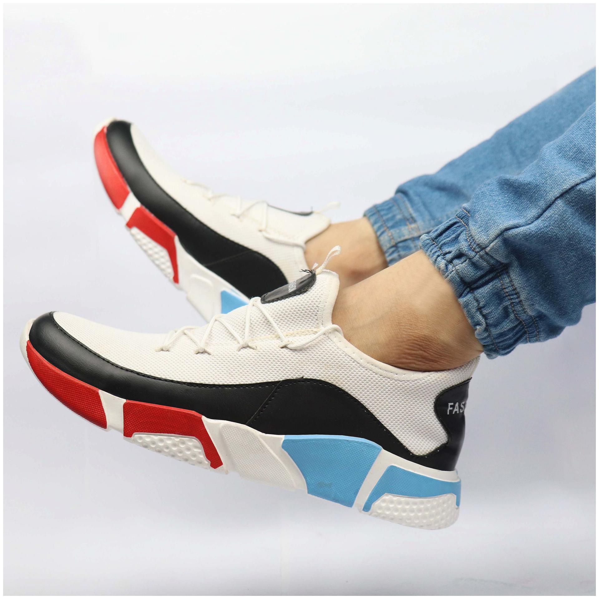 

Biggie Men Fashion Sports Running Shoes ( White )