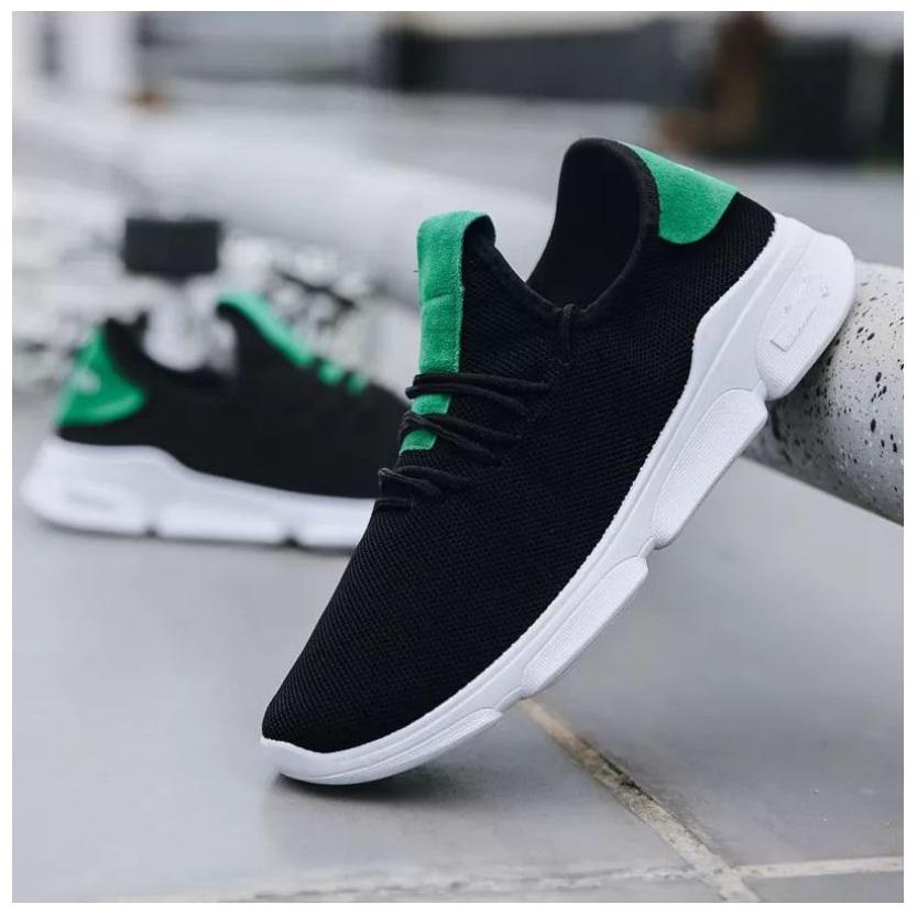 

Biggie Men s Flex Exprerience 8 Black Running Shoes
